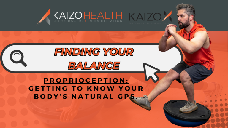 How chiropractic care can help improve proprioception